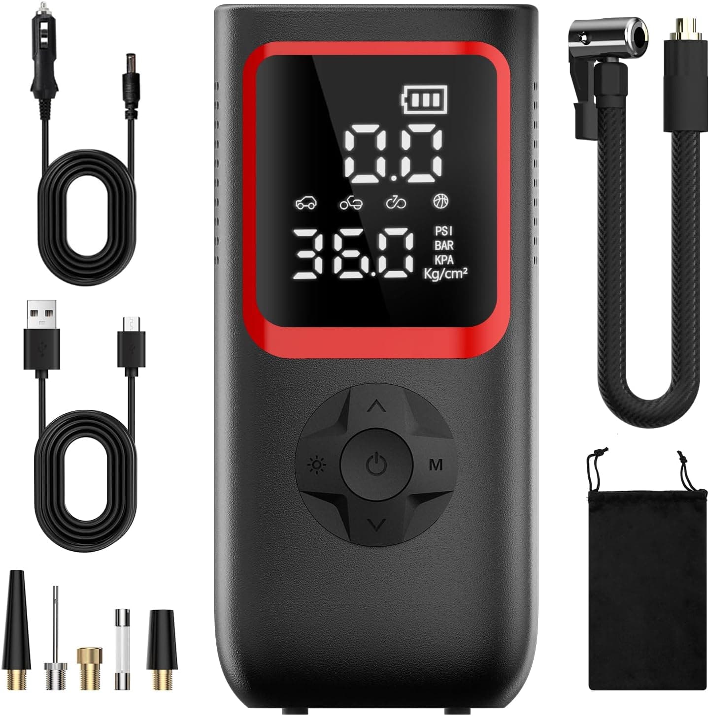 KOLTGOO 150PSI portable tire inflator product image
