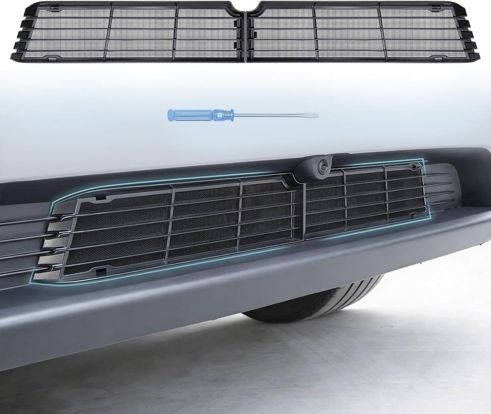 Xprite Front Grill Mesh Inserts for Tesla Model Y Juniper (Amazon listing photo)