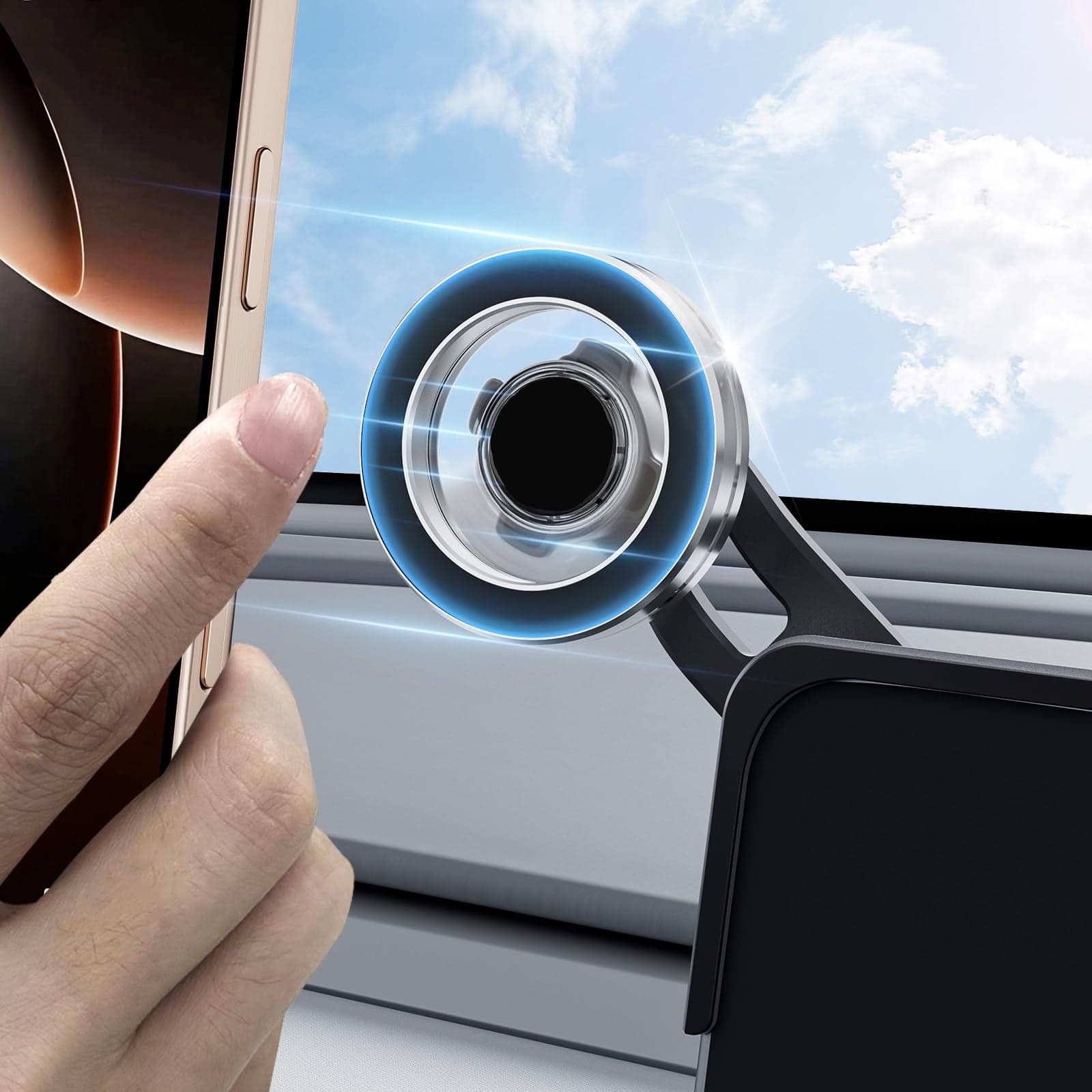 Generic MagSafe Charging Mount for Juniper for Tesla Model Y Juniper