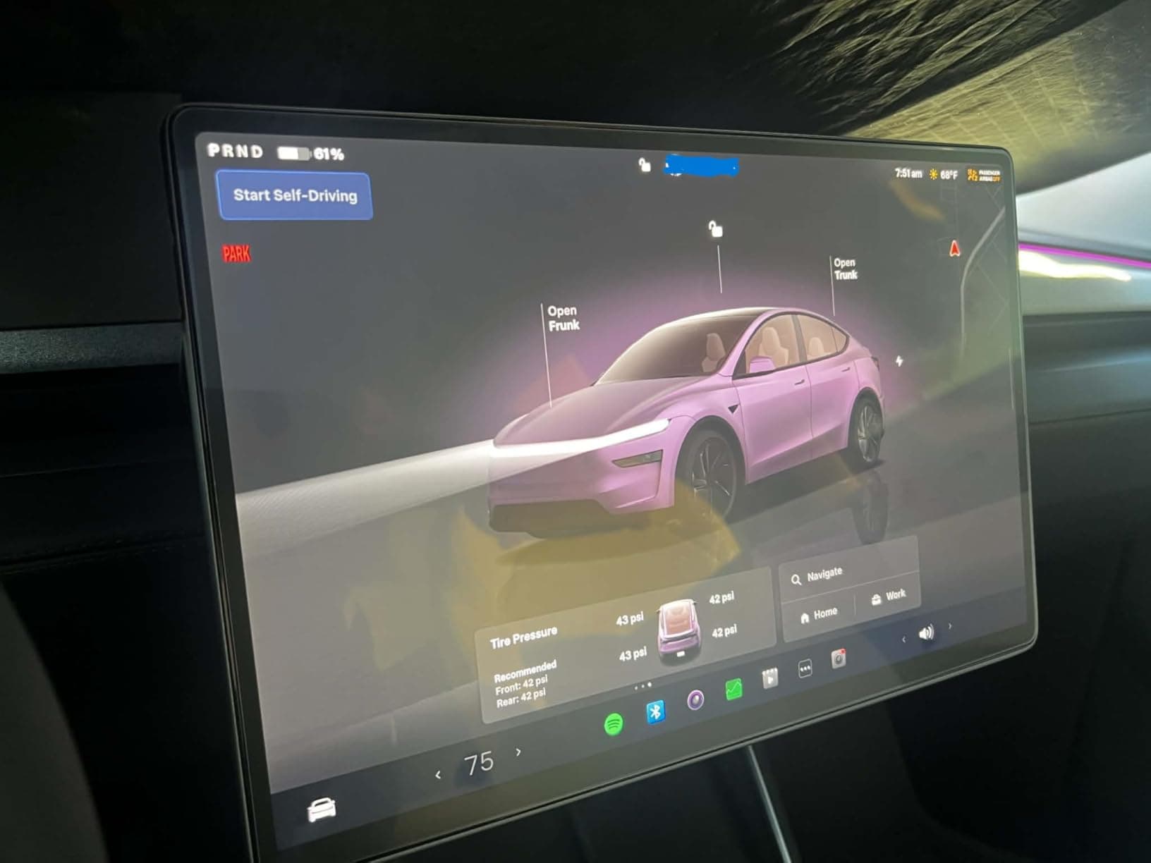 Wigoo 16" Matte Screen Protector for Tesla Model Y Juniper